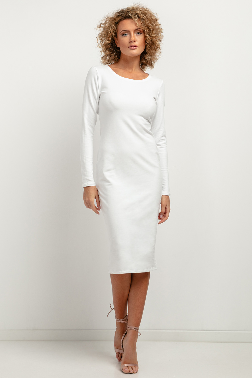Sukienka Model T377/1 White - Tessita184415 - Biały - obrazek 2