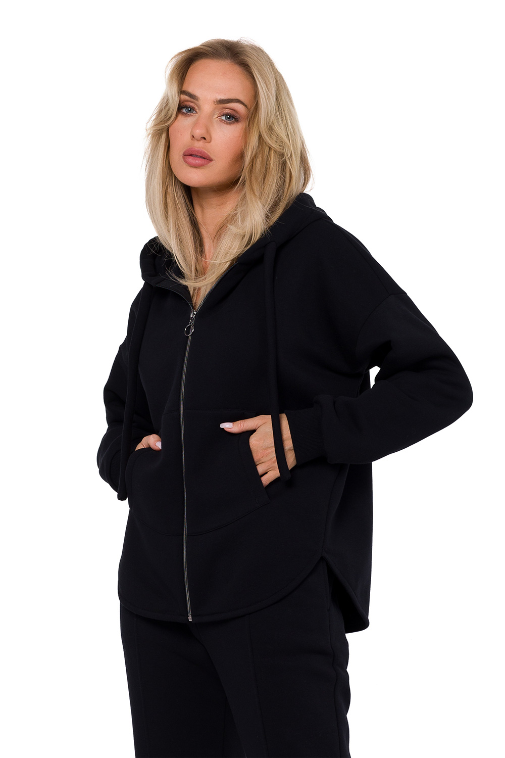 Bluza Damska Model MOE761 Black - Moe184714 - Czarny