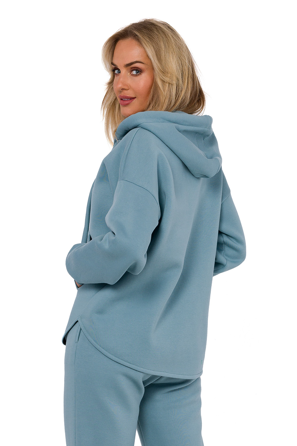 Bluza Damska Model MOE761 Agawa - Moe184715 - Zielony - obrazek 3