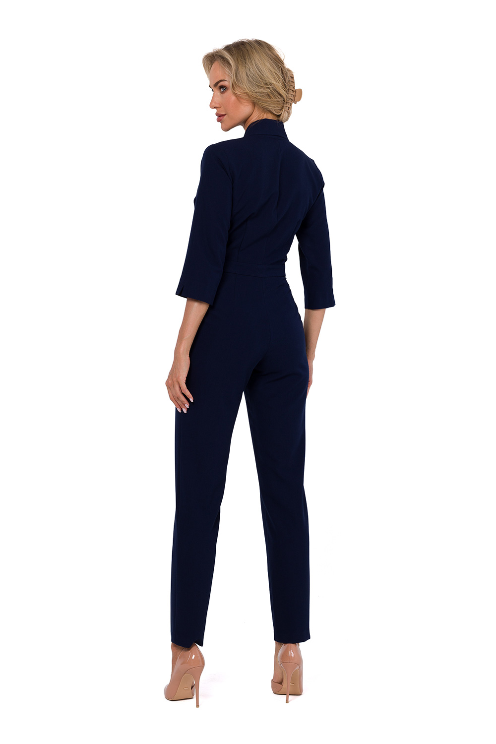Kombinezon Model MOE751 Navy - Moe184754 - Granatowy - obrazek 2