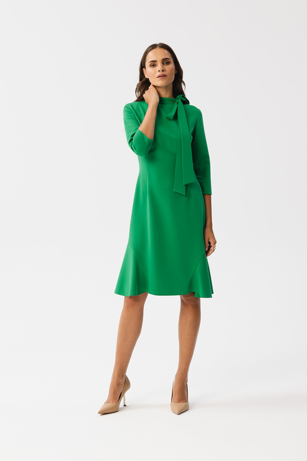 Sukienka Model S346 Green - Stylove185130 - Zielony
