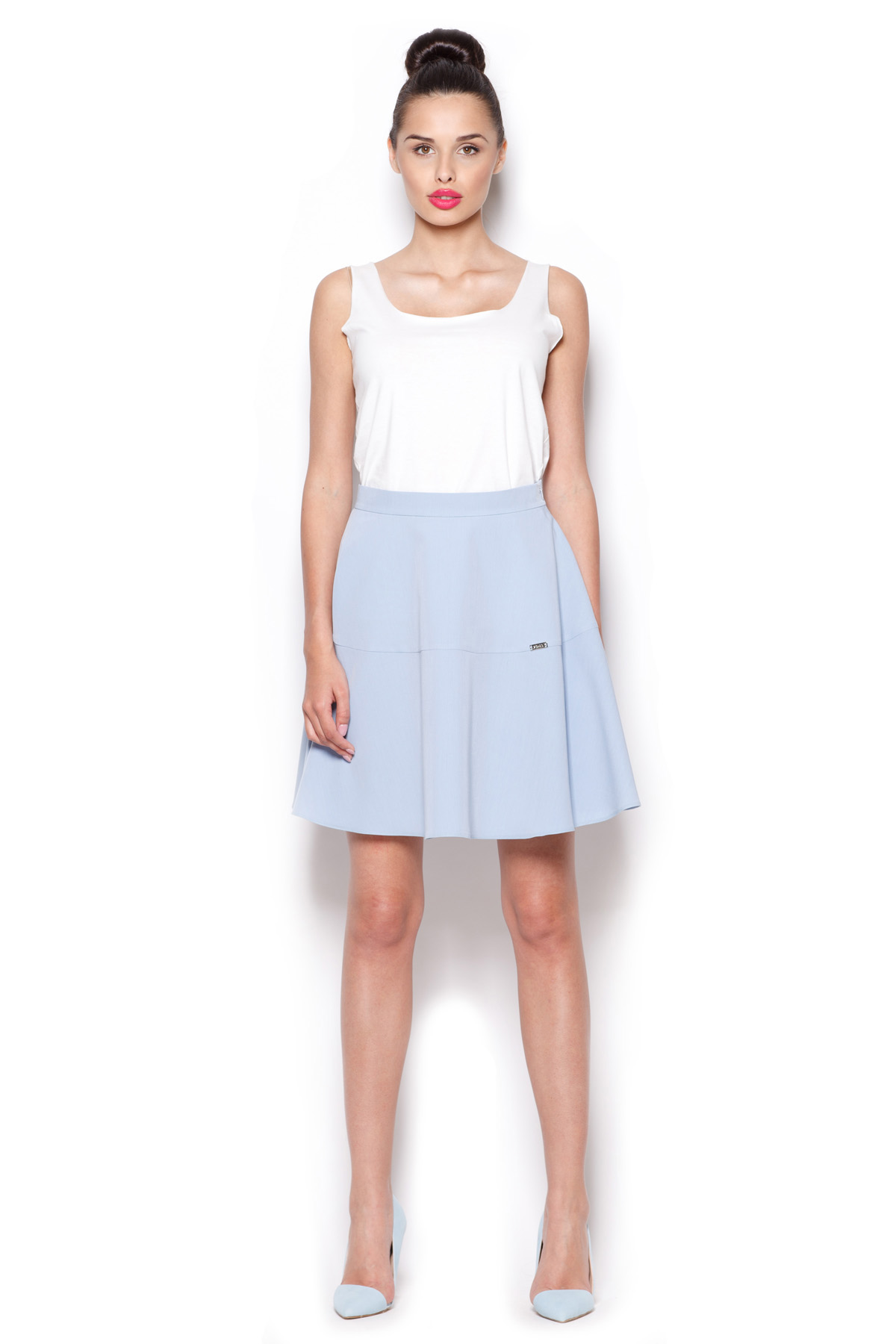 Spódnica Model 285 Blue - Figl44211 - Niebieski
