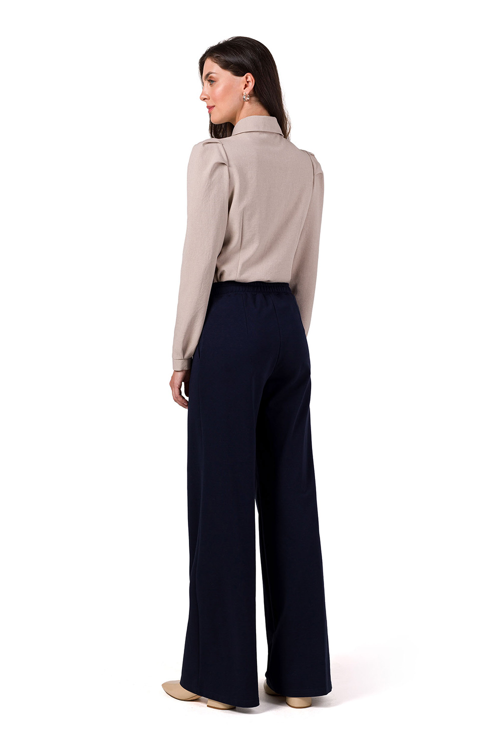 Spodnie Damskie Model B275 Navy - BeWear185785 - Granatowy - obrazek 2