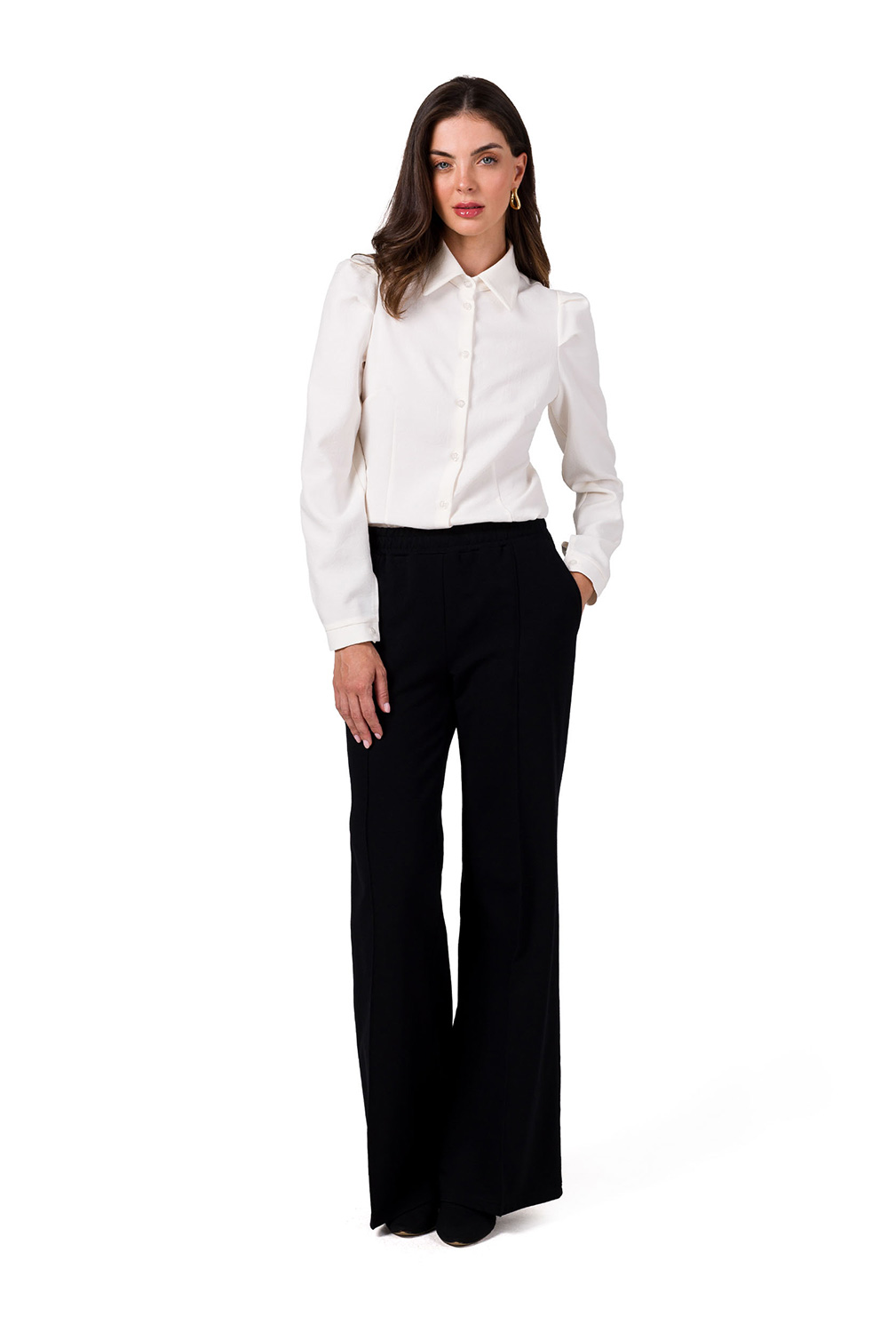 Spodnie Damskie Model B275 Black - BeWear185786 - Czarny