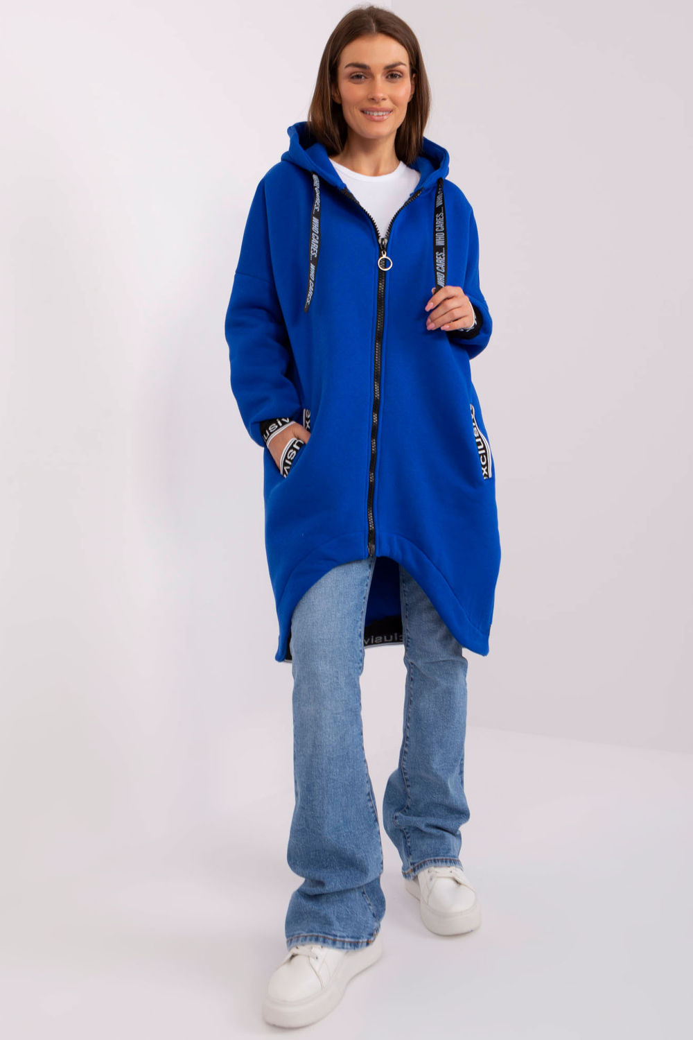 Bluza Damska Model RV-BL-6832-2.00P Cobalt - Relevance185936 - Niebieski