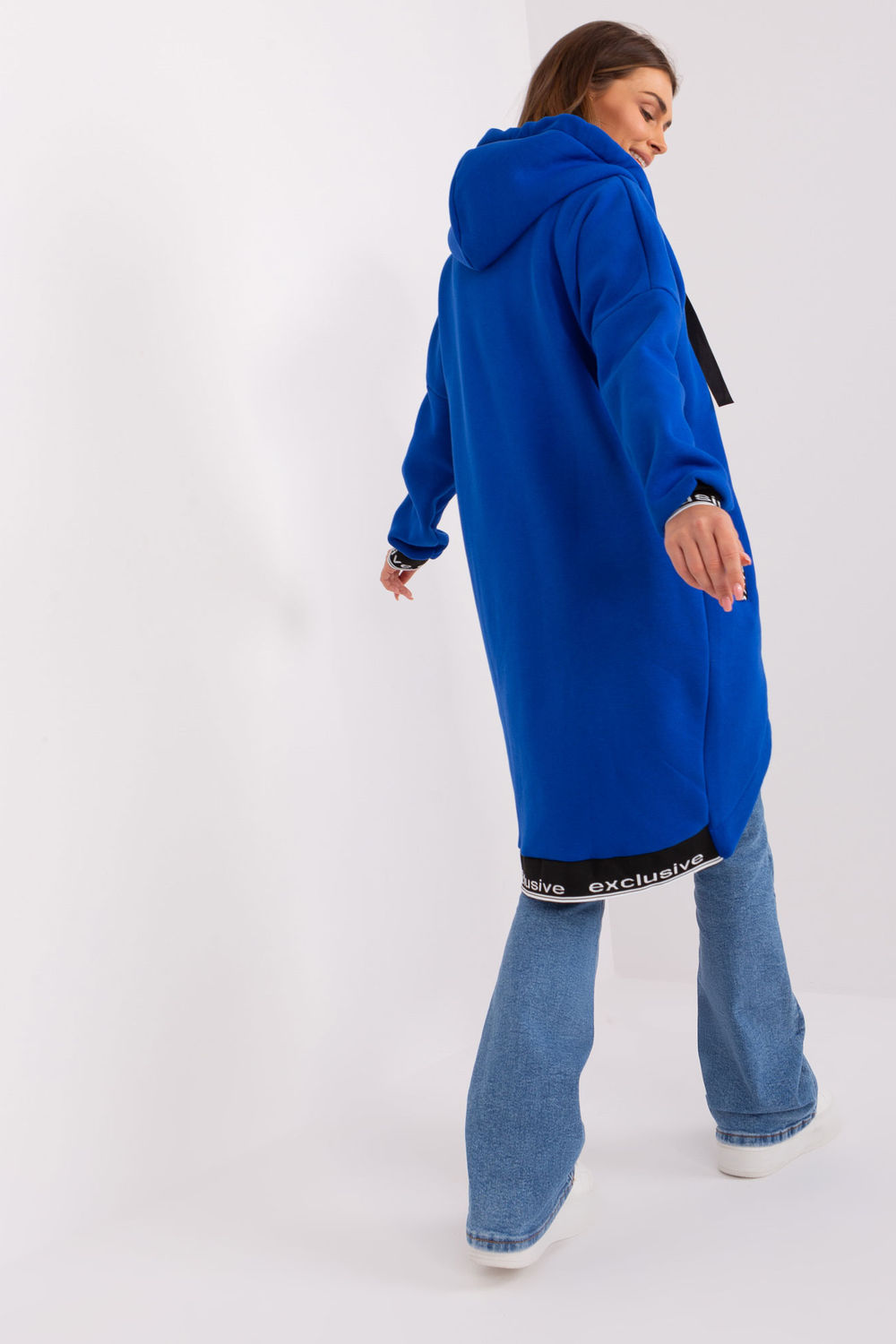 Bluza Damska Model RV-BL-6832-2.00P Cobalt - Relevance185936 - Niebieski - obrazek 3