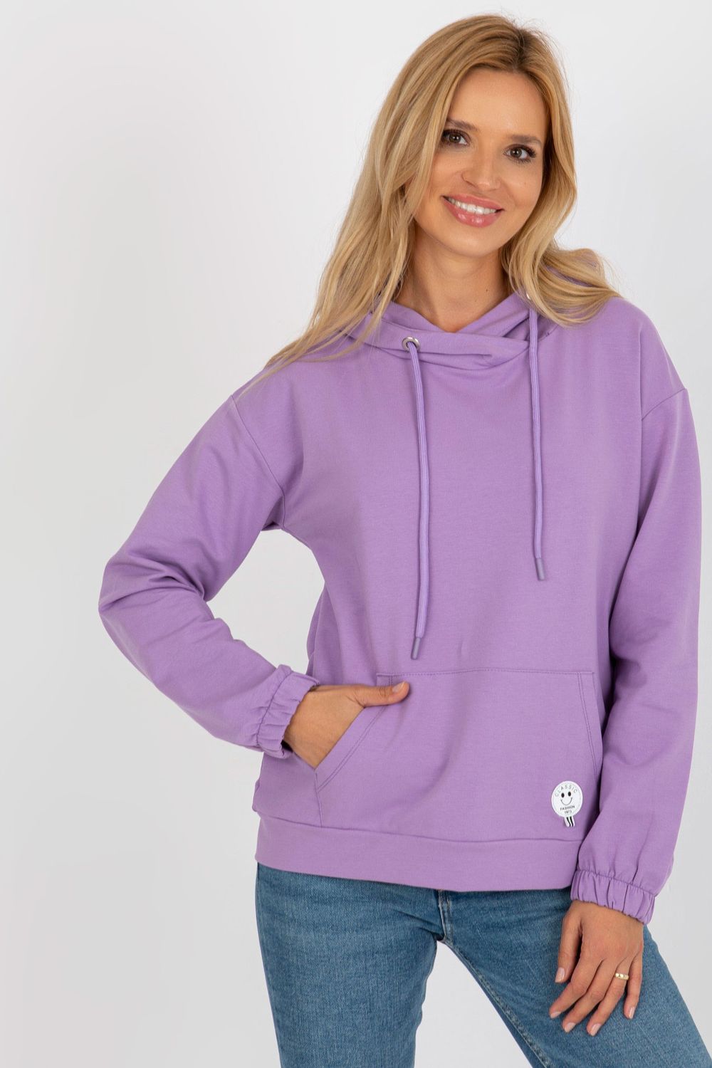 Bluza Damska Model RV-BL-8655.00P Light Violet - Relevance185947 - Fioletowy