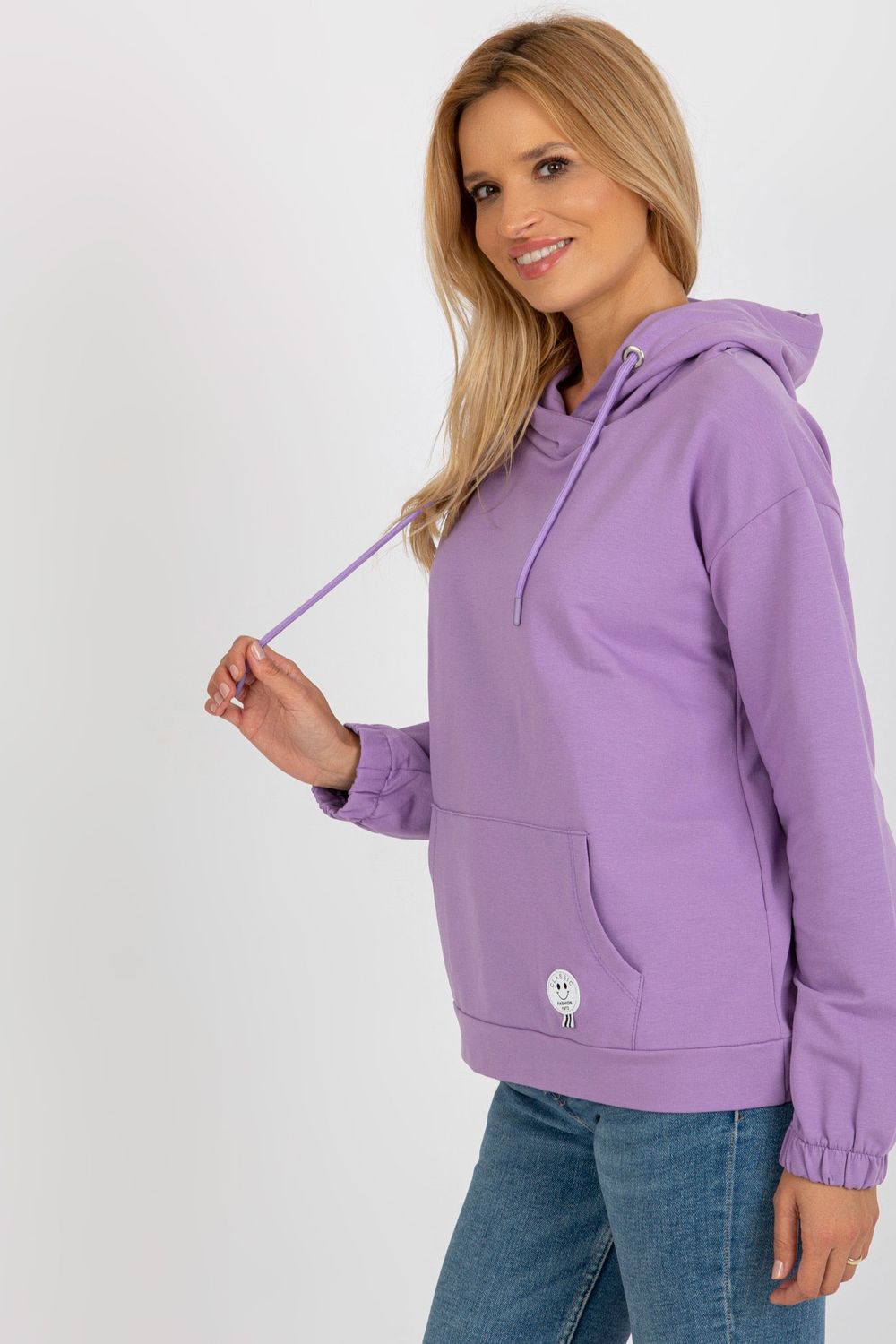 Bluza Damska Model RV-BL-8655.00P Light Violet - Relevance185947 - Fioletowy - obrazek 3