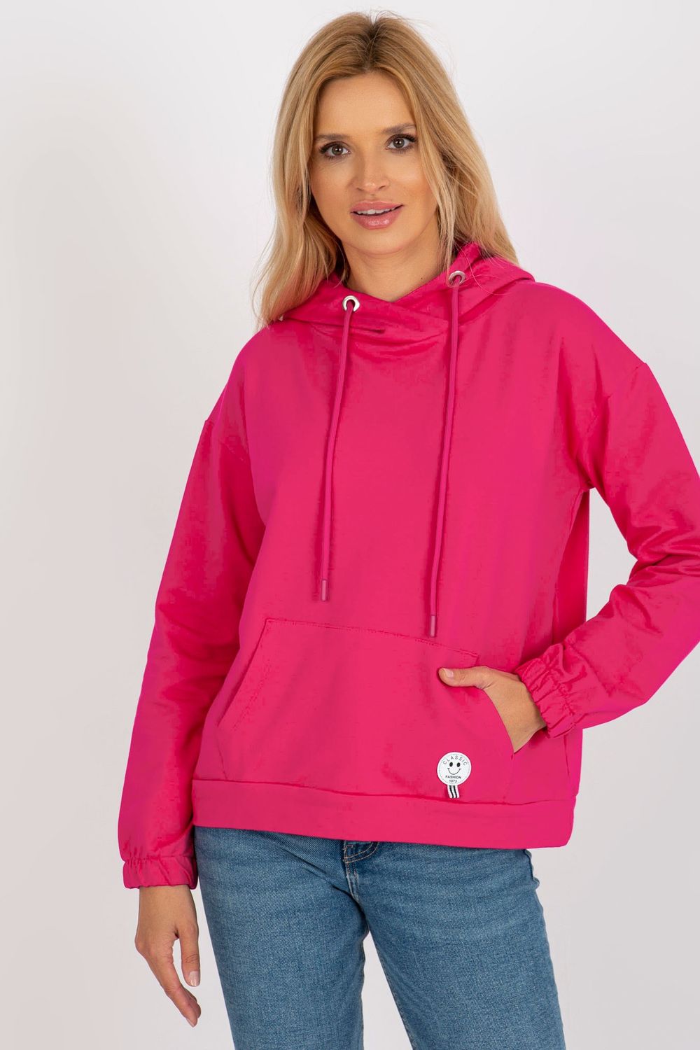 Bluza Damska Model RV-BL-8655.00P Fuksja - Relevance185948 - Różowy