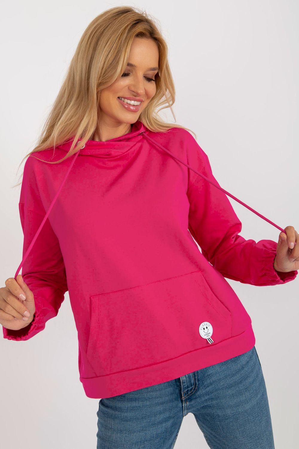 Bluza Damska Model RV-BL-8655.00P Fuksja - Relevance185948 - Różowy - obrazek 2