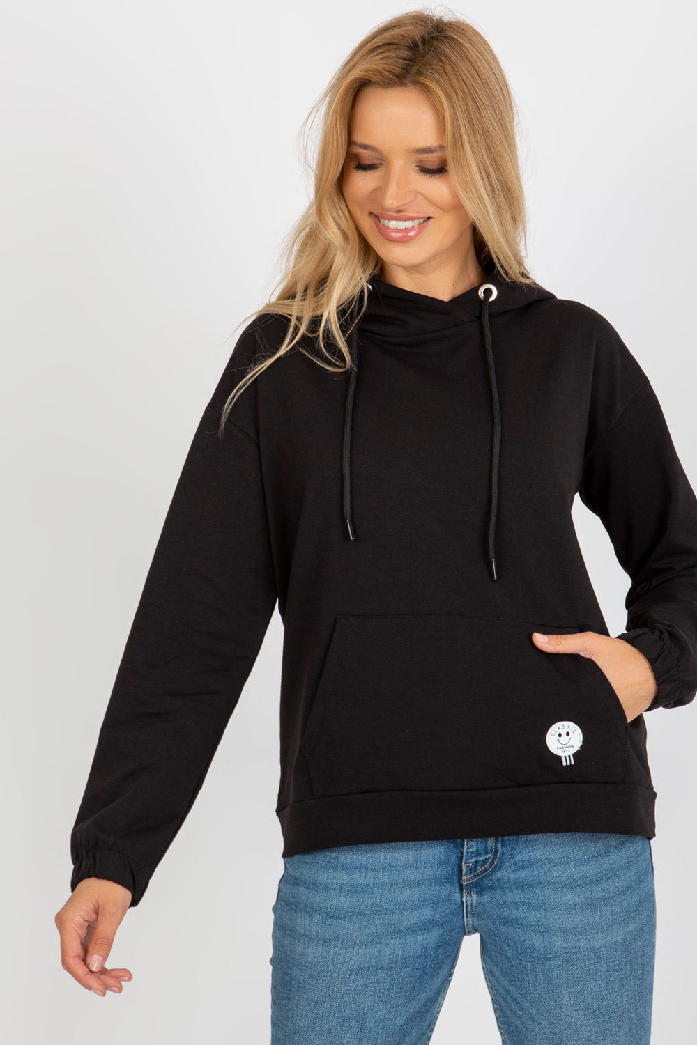 Bluza Damska Model RV-BL-8655.00P Black - Relevance185950 - Czarny