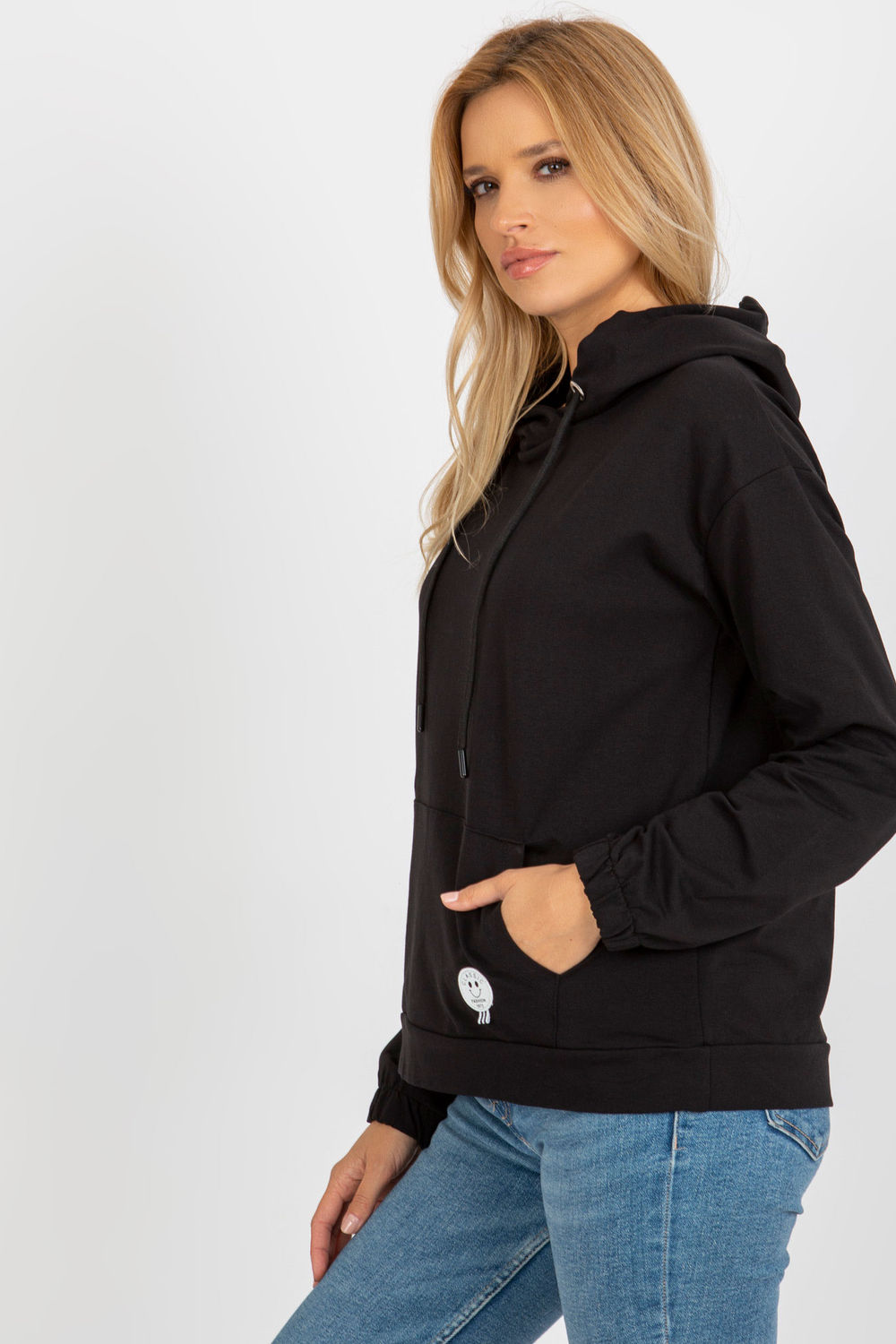 Bluza Damska Model RV-BL-8655.00P Black - Relevance185950 - Czarny - obrazek 3