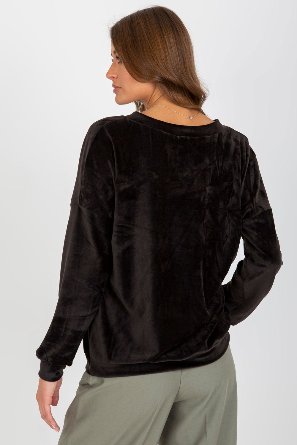 Bluza Damska Model RV-BL-8441.07P Black - Relevance185955 - Czarny - obrazek 3
