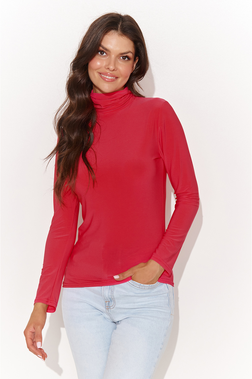 Bluzka Model NU460 Red - Numinou186771 - Czerwony